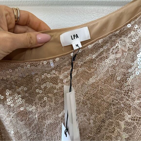 LPA Aniella Gown in Champagne - Picture 9 of 13